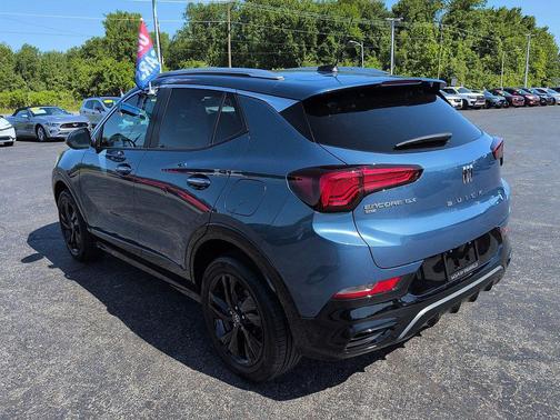 Ocean Blue Metallic 2025 Buick Encore GX Sport Touring