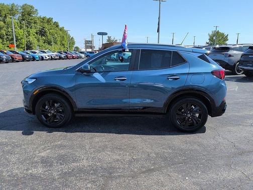 Ocean Blue Metallic 2025 Buick Encore GX Sport Touring