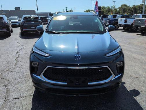 Ocean Blue Metallic 2025 Buick Encore GX Sport Touring
