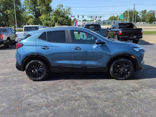 Ocean Blue Metallic 2025 Buick Encore GX Sport Touring