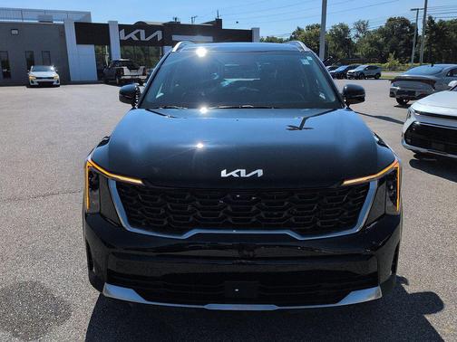 Aurora Black Pearl 2026 Kia Sorento Hybrid EX