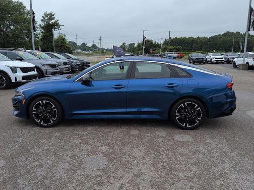 Sapphire Blue 2022 Kia K5 GT-Line