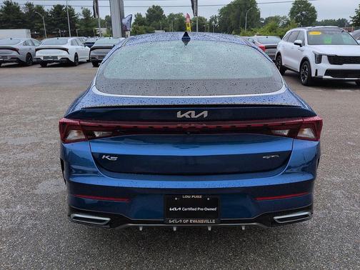 Sapphire Blue 2022 Kia K5 GT-Line