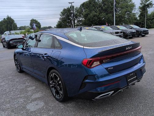 Sapphire Blue 2022 Kia K5 GT-Line