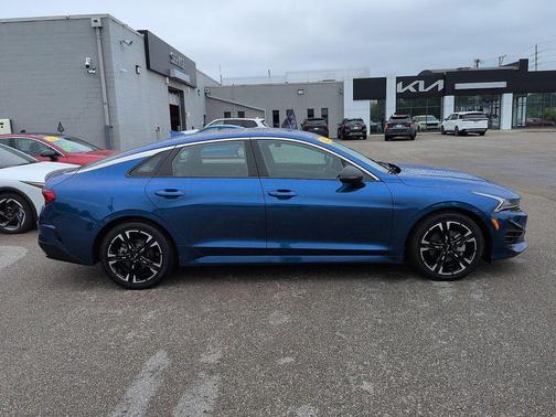 Sapphire Blue 2022 Kia K5 GT-Line