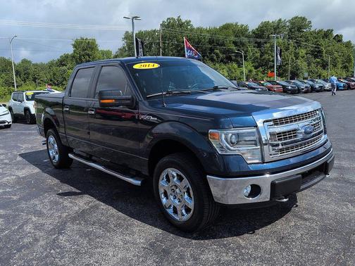 Blue 2014 Ford F-150 XLT