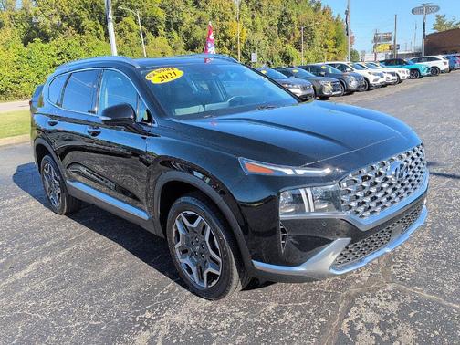 Twilight Black 2021 Hyundai SANTA FE Limited