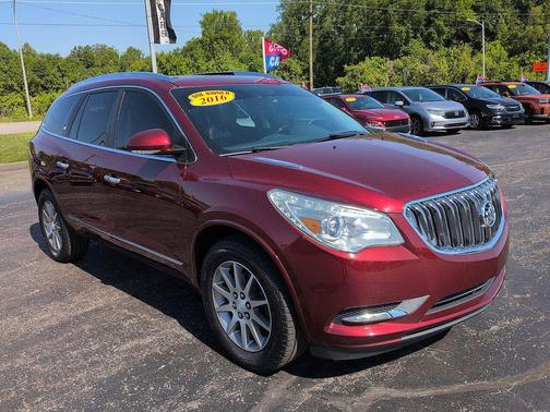 Crimson Red Tintcoat 2016 Buick Enclave Leather