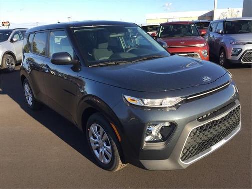 Gravity Grey 2020 Kia Soul LX