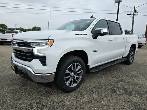 Summit White 2025 Chevrolet Silverado 1500 Custom