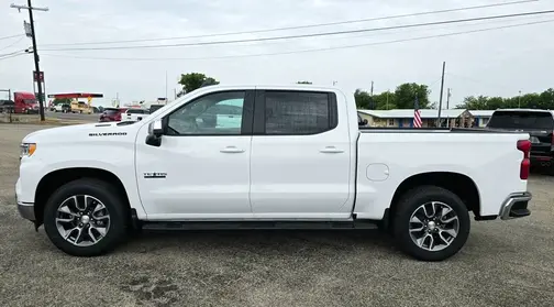 Summit White 2025 Chevrolet Silverado 1500 Custom