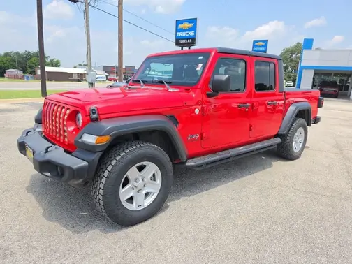 Red 2020 Jeep Gladiator Sport S