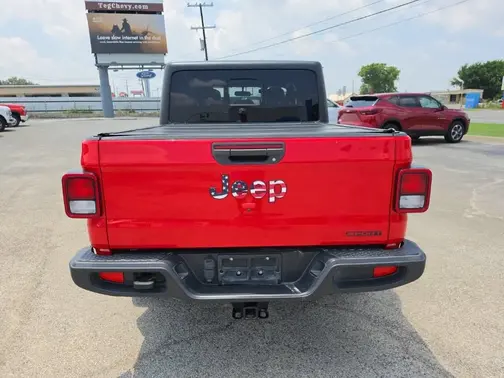 Red 2020 Jeep Gladiator Sport S