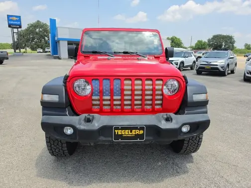 Red 2020 Jeep Gladiator Sport S