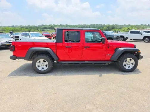 Red 2020 Jeep Gladiator Sport S