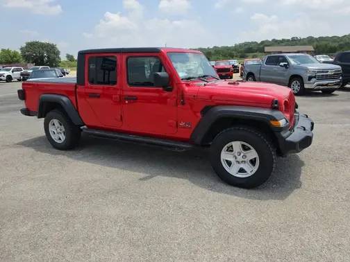 Red 2020 Jeep Gladiator Sport S
