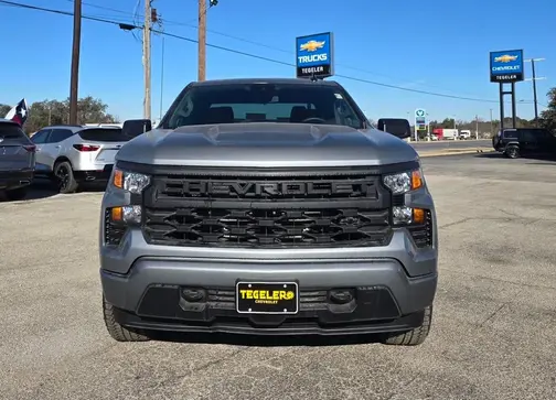 Sterling Gray Metallic 2026 Chevrolet Silverado 1500 Custom