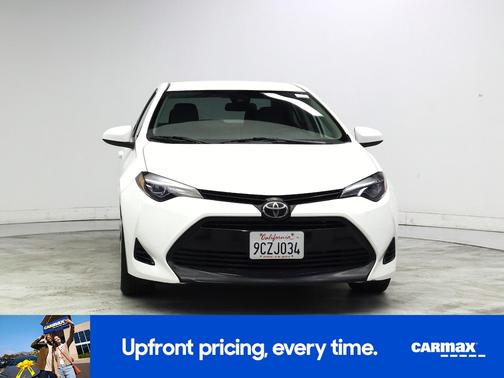 White 2017 Toyota Corolla LE