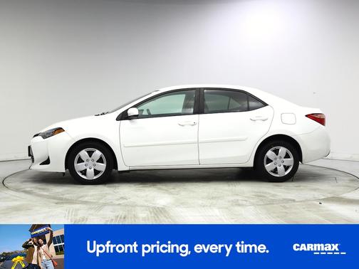 White 2017 Toyota Corolla LE