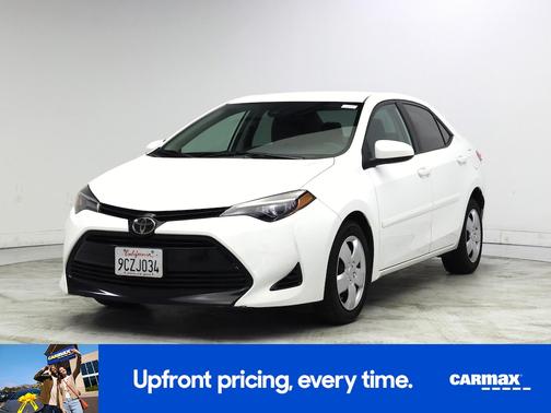 White 2017 Toyota Corolla LE