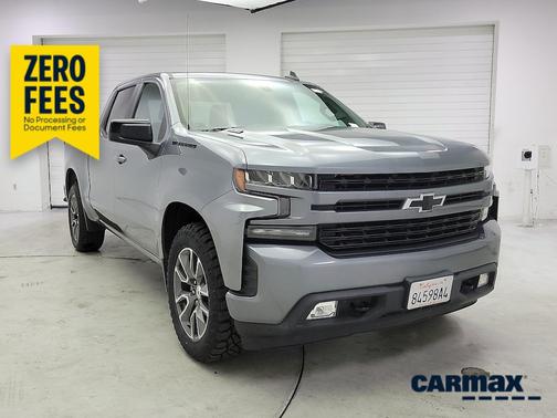 Silver 2021 Chevrolet Silverado 1500 RST