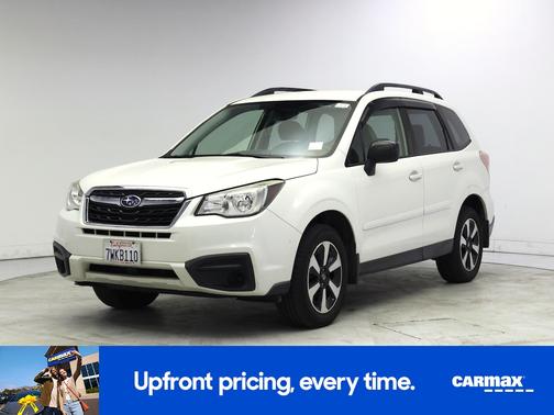White 2017 Subaru Forester 2.5I