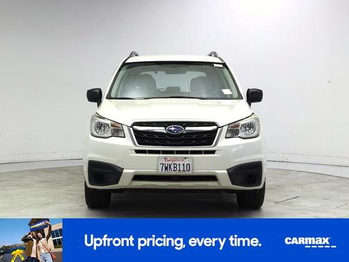 White 2017 Subaru Forester 2.5I