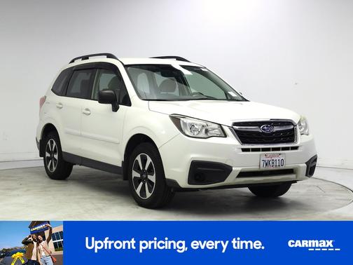 White 2017 Subaru Forester 2.5I