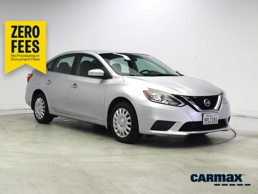Silver 2017 Nissan Sentra SV