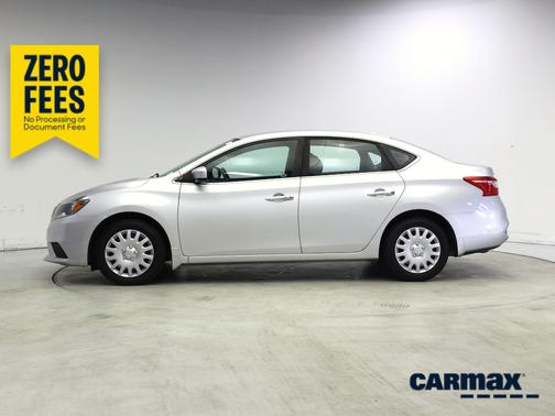 Silver 2017 Nissan Sentra SV
