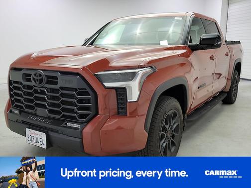 Orange 2025 Toyota Tundra Limited