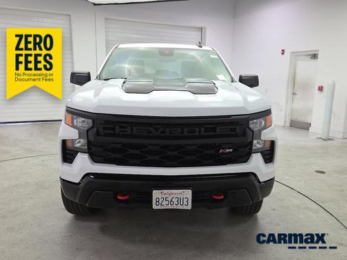White 2023 Chevrolet Silverado 1500 Custom Trail Boss