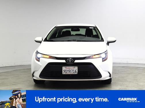 White 2023 Toyota Corolla LE