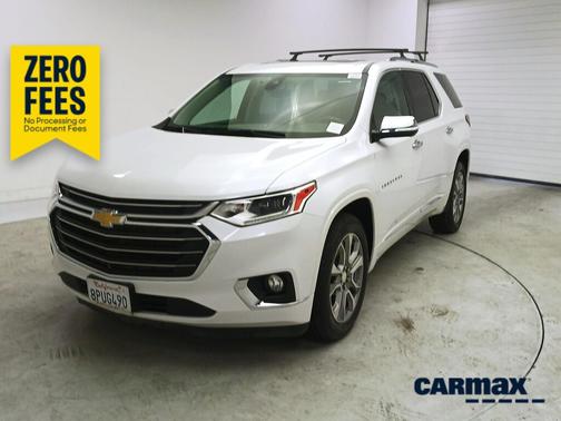 Pearl 2020 Chevrolet Traverse Premier