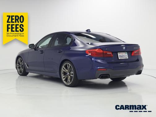 Blue 2020 BMW M550 I xDrive
