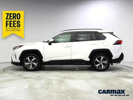 White 2020 Toyota RAV4 XLE Premium