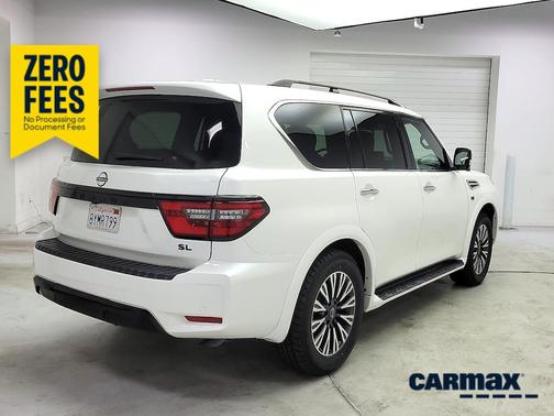 White 2021 Nissan Armada SL