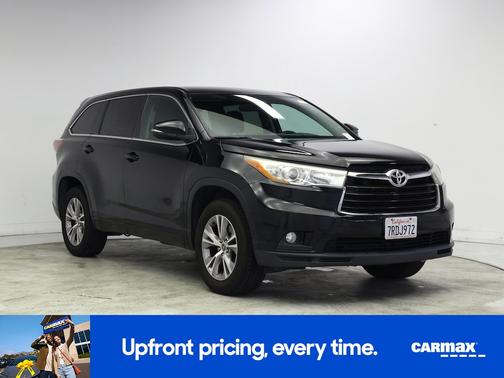 Black 2016 Toyota Highlander LE