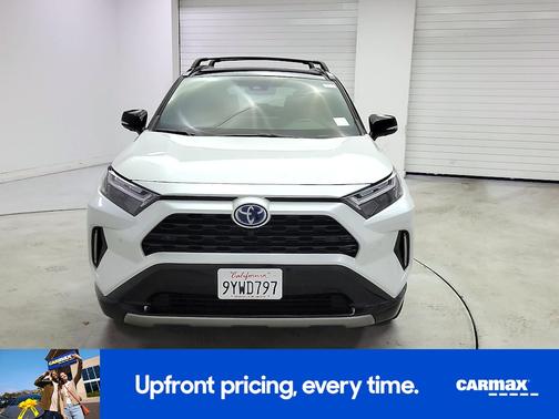 White 2024 Toyota RAV4 Hybrid XSE