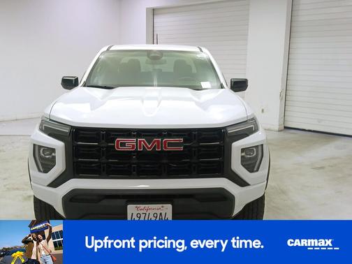 White 2024 GMC Canyon Elevation