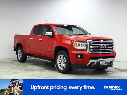 Red 2016 GMC Canyon SLT