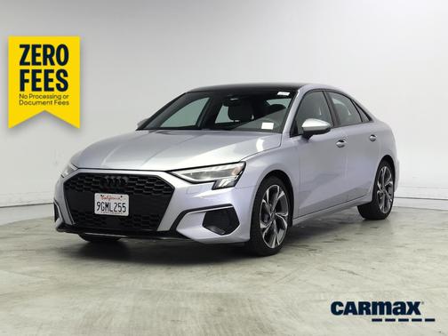 Silver 2023 Audi A3 Premium
