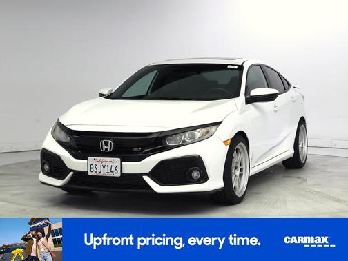 White 2018 Honda Civic SI
