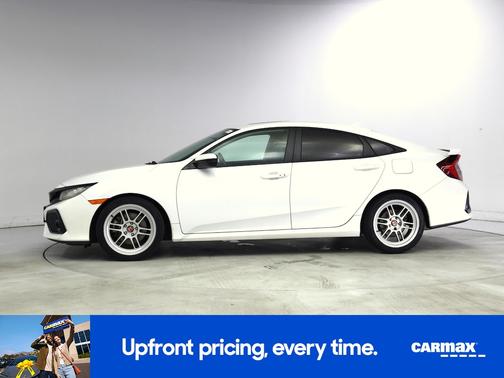 White 2018 Honda Civic SI