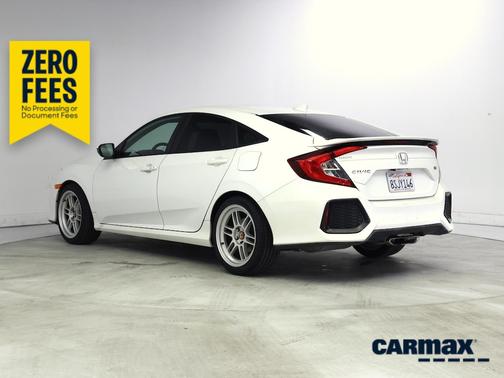 White 2018 Honda Civic SI