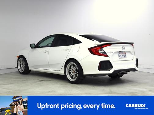 White 2018 Honda Civic SI