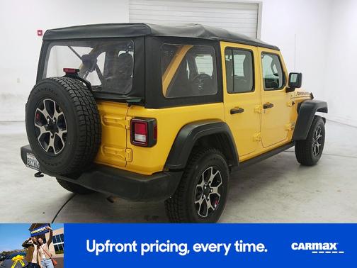 Yellow 2020 Jeep Wrangler Unlimited Sport