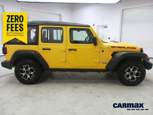 Yellow 2020 Jeep Wrangler Unlimited Sport