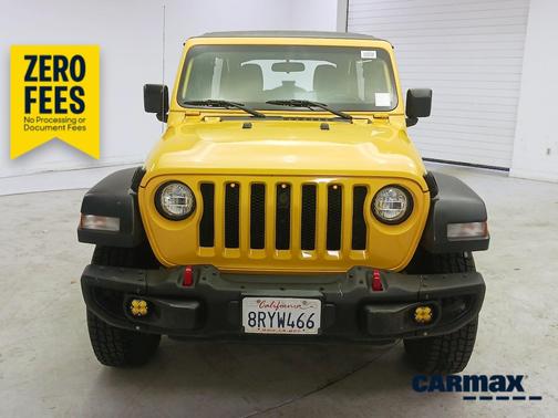 Yellow 2020 Jeep Wrangler Unlimited Sport