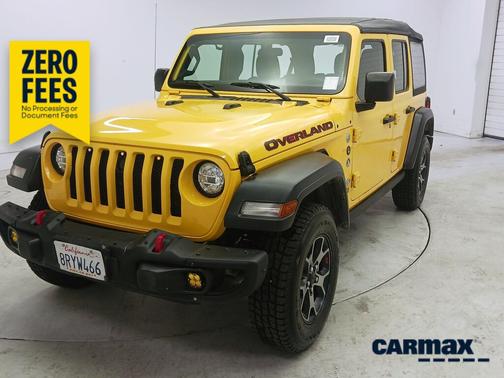 Yellow 2020 Jeep Wrangler Unlimited Sport